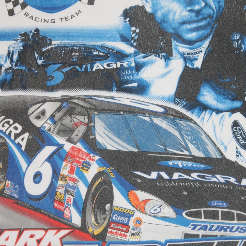 2002 Roush Racing Pfizer #6 Mark Martin Shirt - Picture 3 of 8